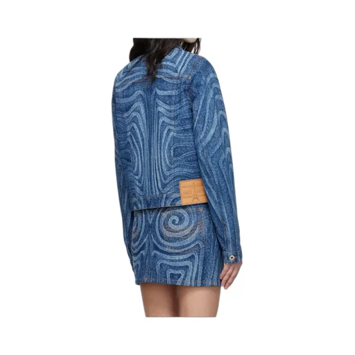 Printed Denim Jacket