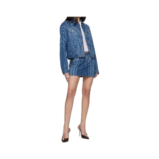 Printed Denim Jacket