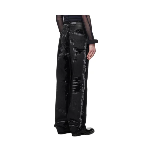Flocked Jeans