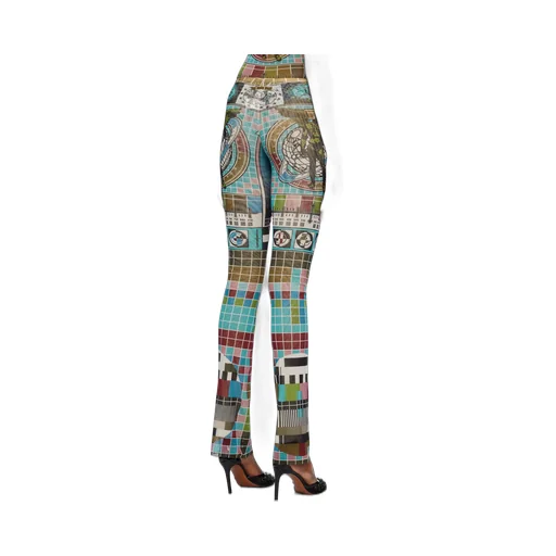 Printed Casual Pants