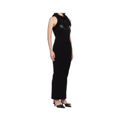 3D-Knit Maxi Dress