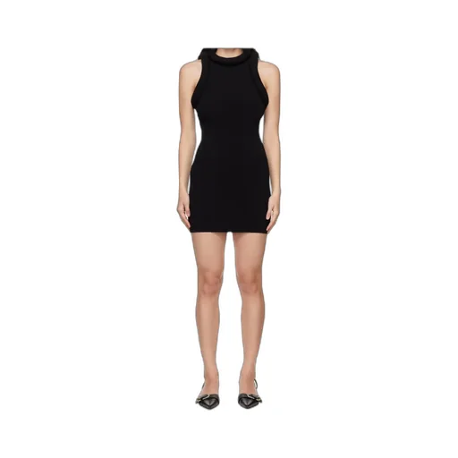 Round Neck Mini Dress