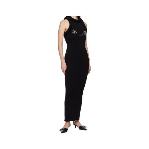 3D-Knit Maxi Dress
