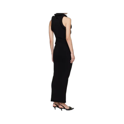3D-Knit Maxi Dress