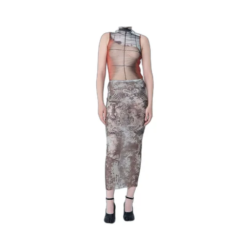 MÉDaillon Mesh Skirt
