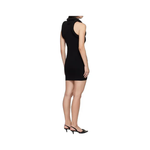 Round Neck Mini Dress