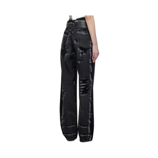 Flocked Jeans