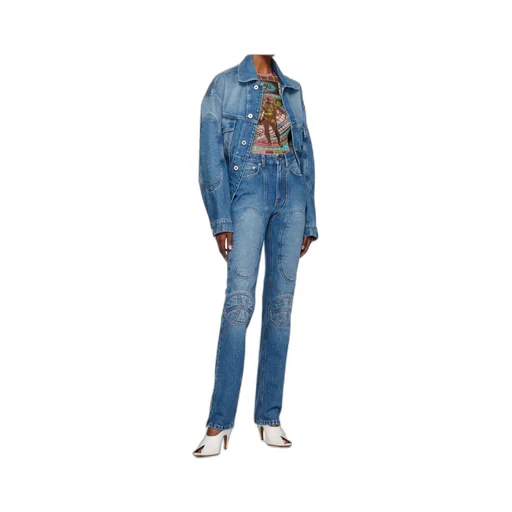 Lacing Denim Jacket