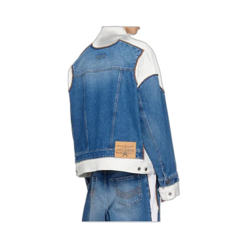 Contrasted Denim Jacket