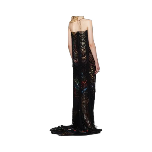 Olive Strapless Gown