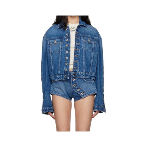 The Buttoned Denim Jacket