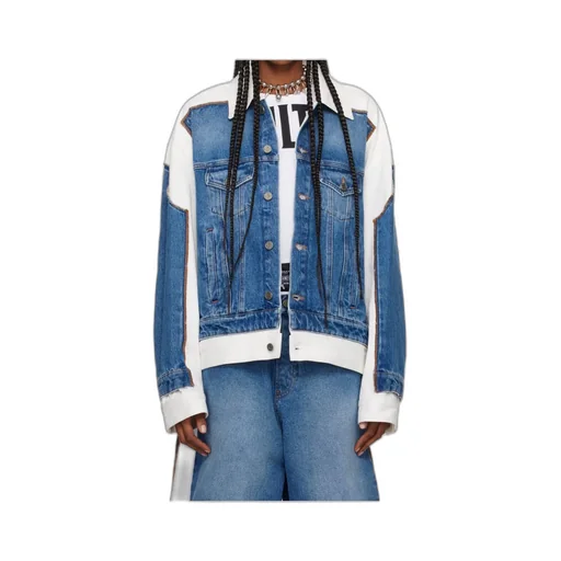 Contrasted Denim Jacket
