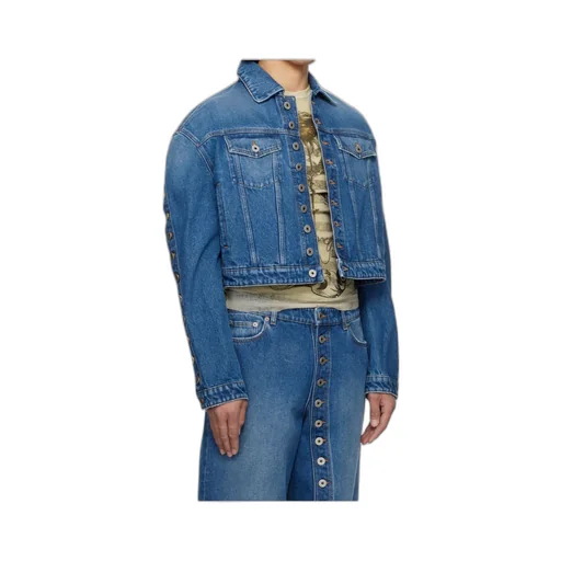 The Buttoned Denim Jacket