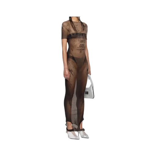 Graphic Printed Maxi Dress