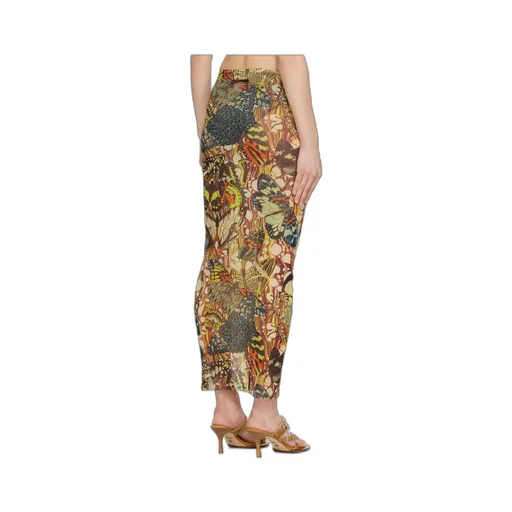 Graphic Print Skirt