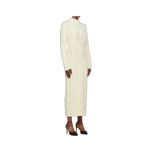 Knitted Long-Sleeved Dress