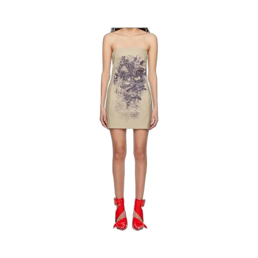 Graphic Print Dress