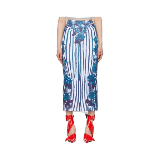 Graphic Print Skirt
