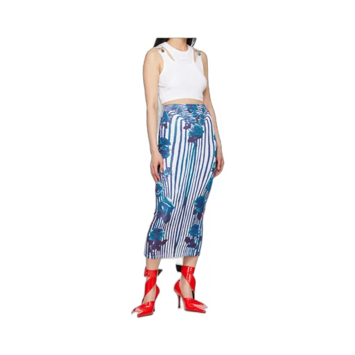 Graphic Print Skirt