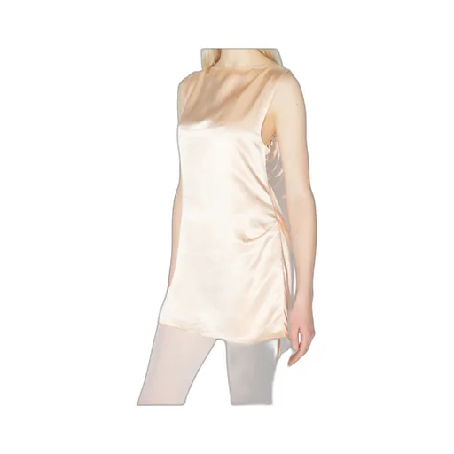 Cowl-Effect Mini Dress