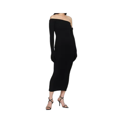 Asymmetric Neckline Dress