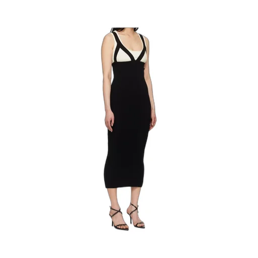 Ribbed Knit Sleeveless Dress