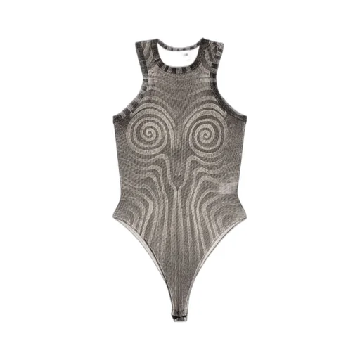 Spiral Mesh Bodysuit