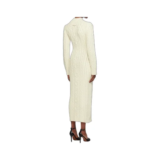 Knitted Long-Sleeved Dress