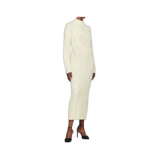 Knitted Long-Sleeved Dress