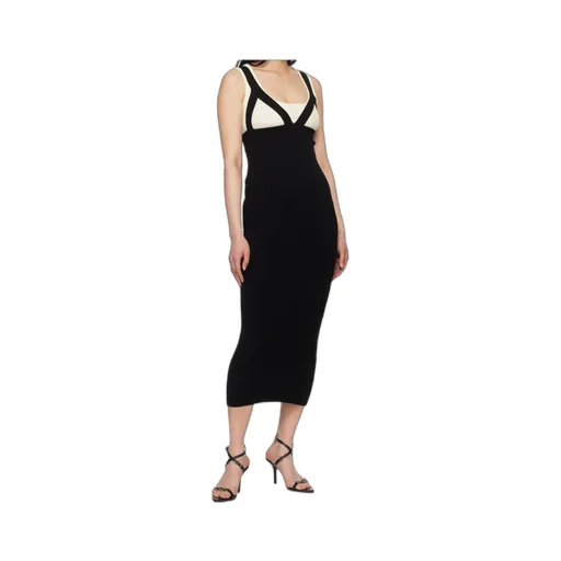 Ribbed Knit Sleeveless Dress