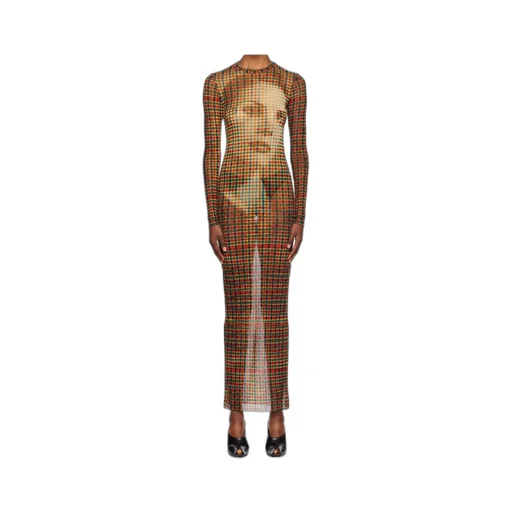 Check Pattern Dress