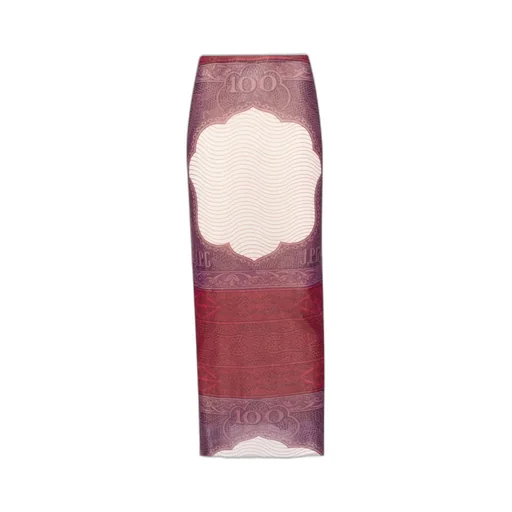 Graphic-Print Pencil Skirt