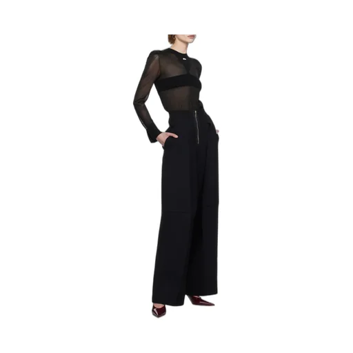 Bonded Crepe Trousers