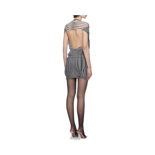 Illusion Mini Dress