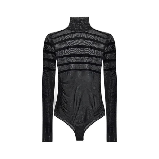 The Striped Velvet Bodysuit