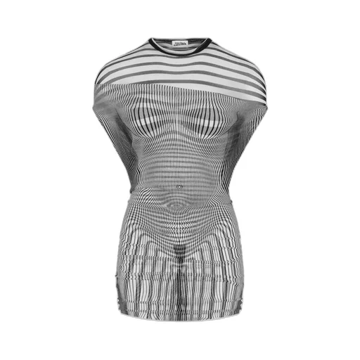 Illusion Mini Dress
