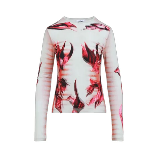 Double-Layered Printed Top