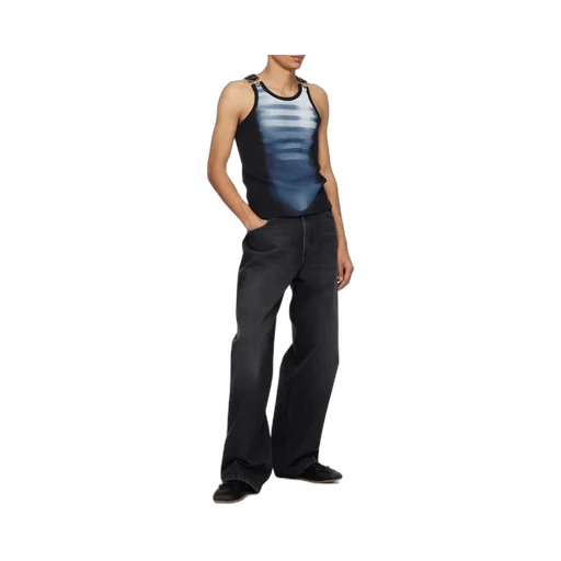 Scoop Neck Striped Top