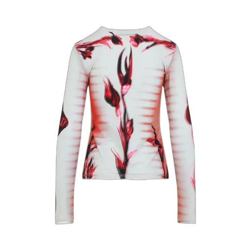 Double-Layered Printed Top