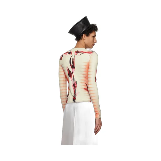 Double-Layered Printed Top