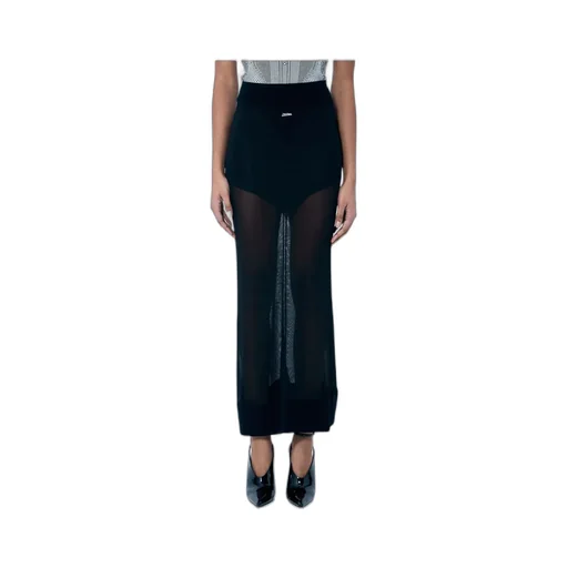 The Logo Knitted Skirt