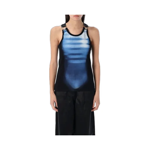 Scoop Neck Striped Top