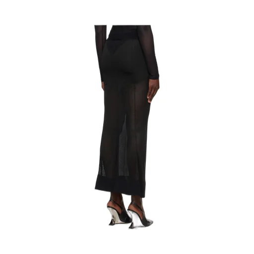 The Logo Knitted Skirt