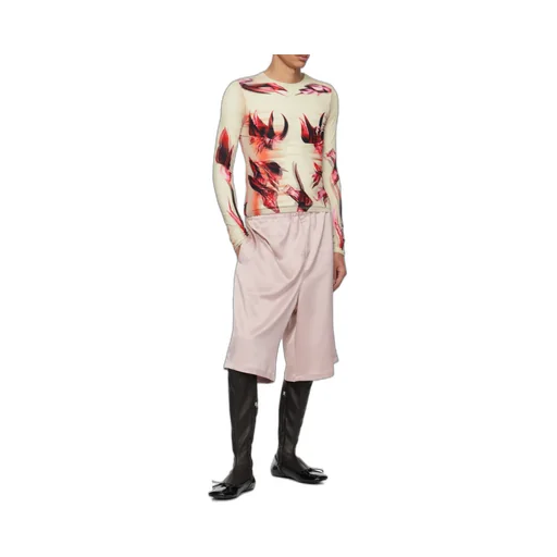 Double-Layered Printed Top