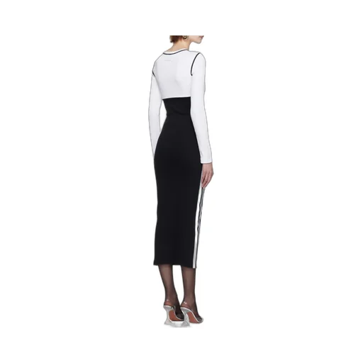 Colour-Block Maxi Dress