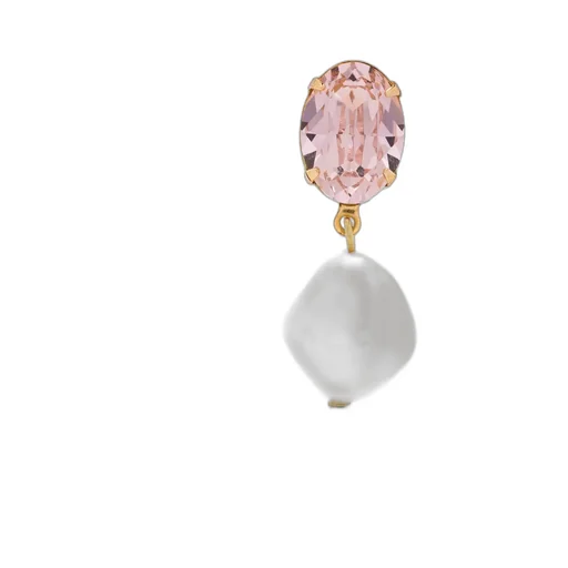 Crystal Pearl Earrings