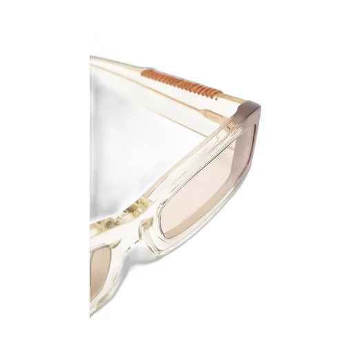 Rectangular Wire Detail Sunglasses