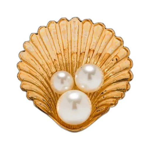 Maricela Shell-Pearl Earrings