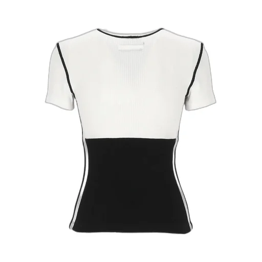 Color Blocked Logo Printed T-Shirt