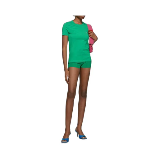 Logo Texture Tight Shorts